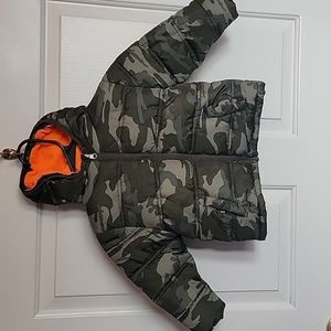 Healthtex boys 24 months, camouflage puffer coat.
